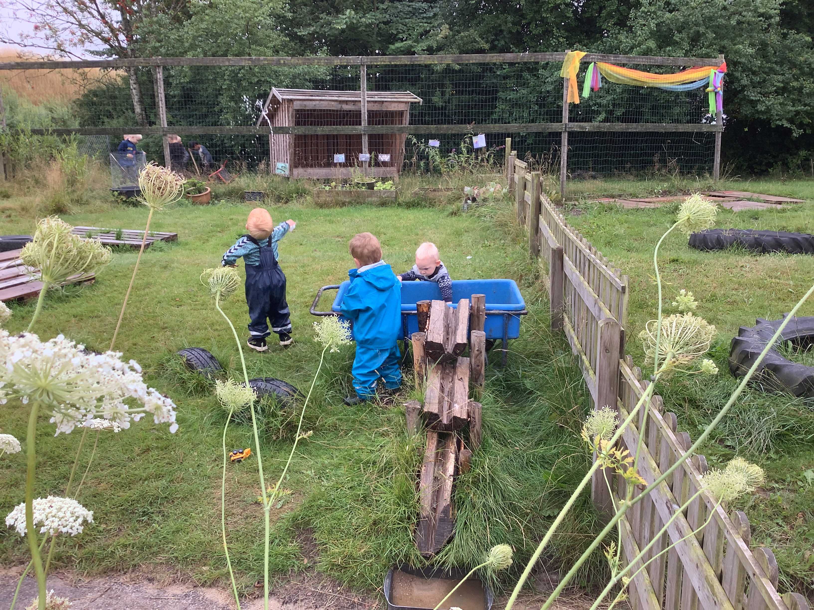 Vandbane i vuggestuen i Børnehuset Bjerregrav